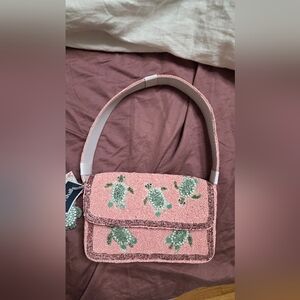 Viral Beaded Bag TJMAXX Marshalls Pink SEA TURTLES